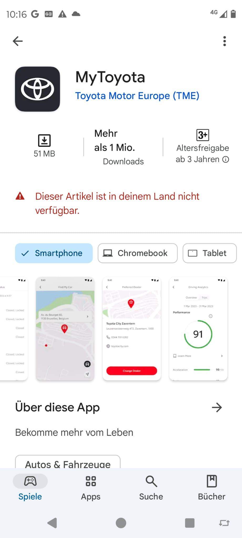 Diese App Ist In Deinem Land Nicht Verfugbar Android