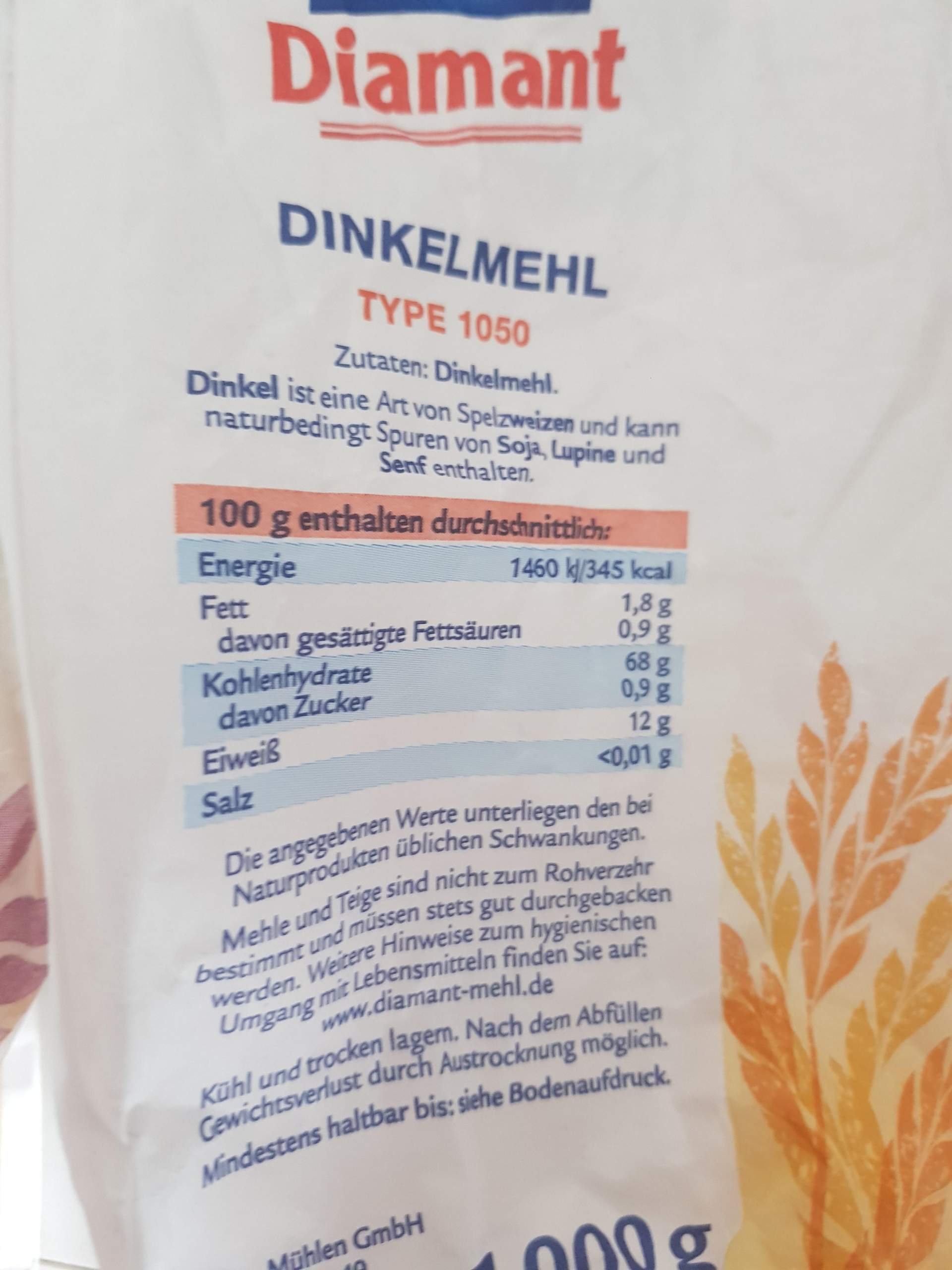 Dinkelmehl vs Weizenmehl? (Computer, Spiele und Gaming, Ernährung)