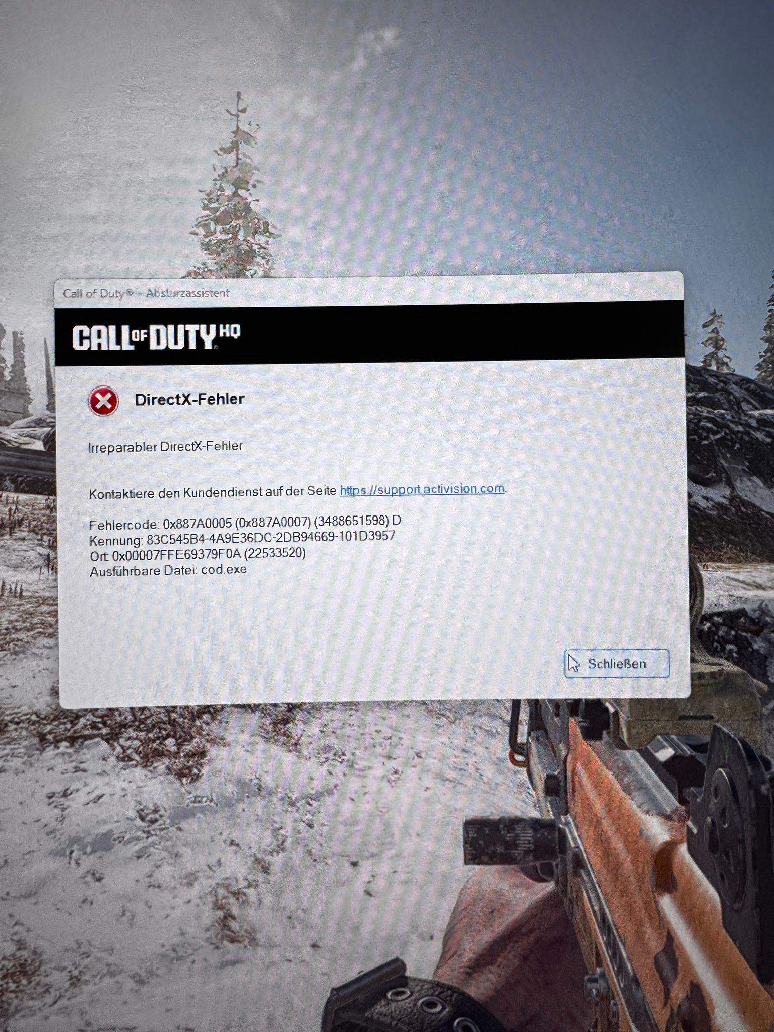 Cod Warzone Dx Error Call Of Duty Directx Fehler – Call Of Duty Directx Crash – ENXNZQ