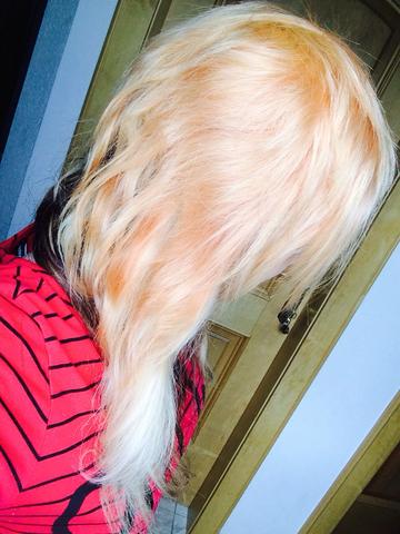 Meine zurzeitigen Haare  - (blondieren, Directions)