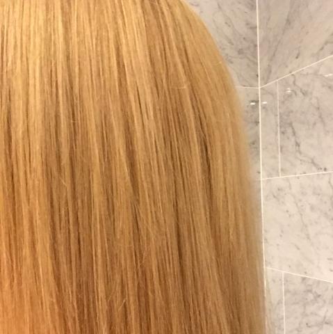 Vor 3 Monaten in diese Farbe gefärbt  - (Haare, Farbe, blond)