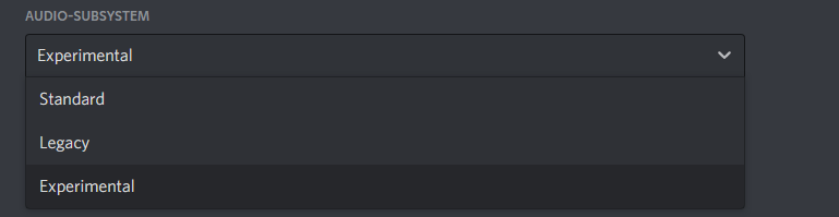 Discord Audio Subsystem? (Computer, Technik, PC)