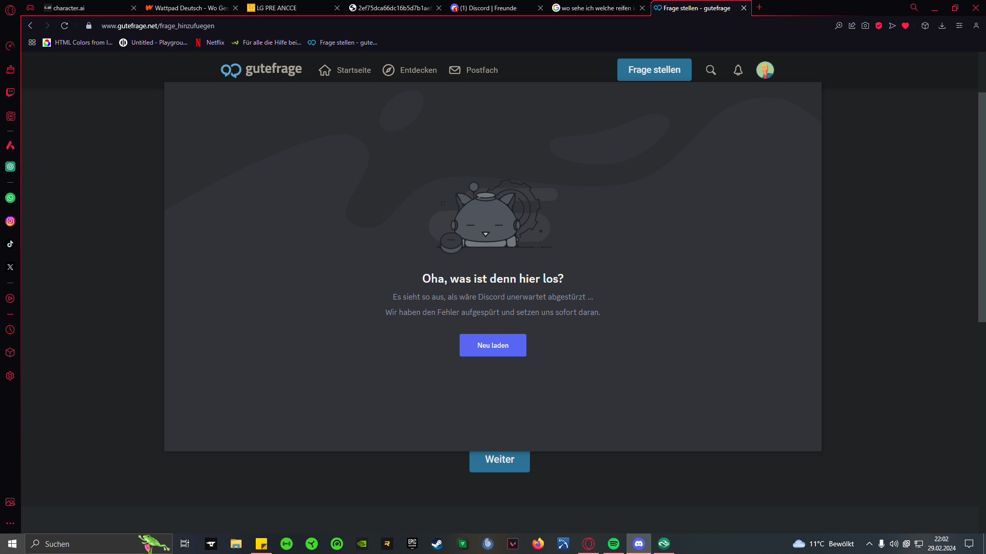 Discord lässt sich nicht öffnen? (App, Windows, Programm)