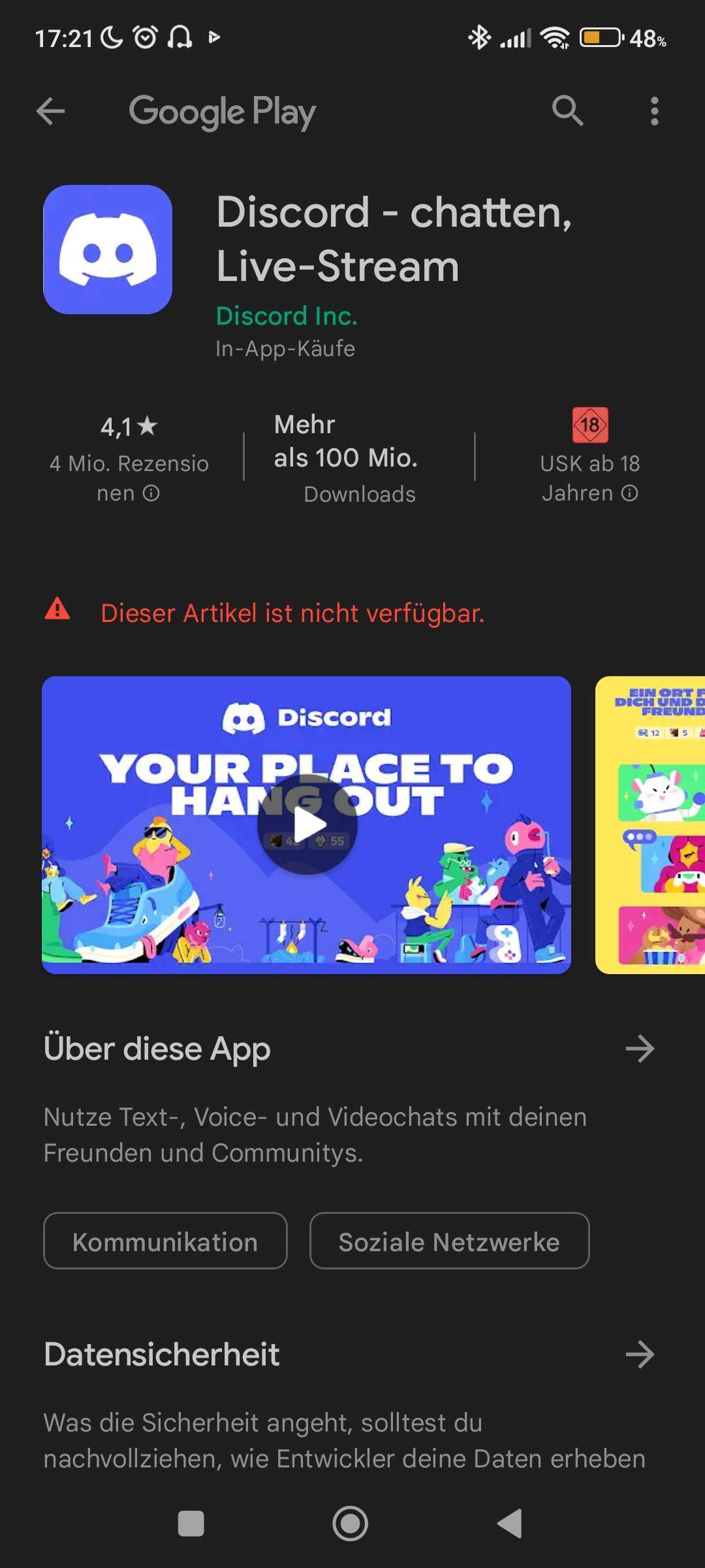 Discord Nicht Im Play Store Auffindbar App Android Google discord-nicht-im-play-store-auffindbar-app-android-google