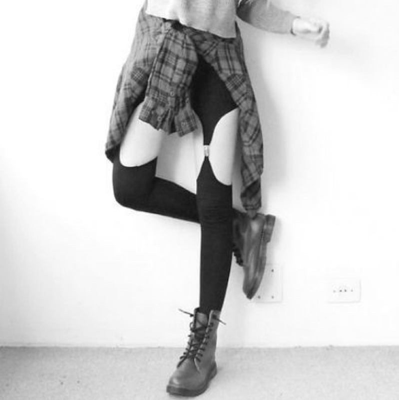 Doc Martens Auch Mit Normalen Klamotten Anziehen Kleidung Schuhe Beine