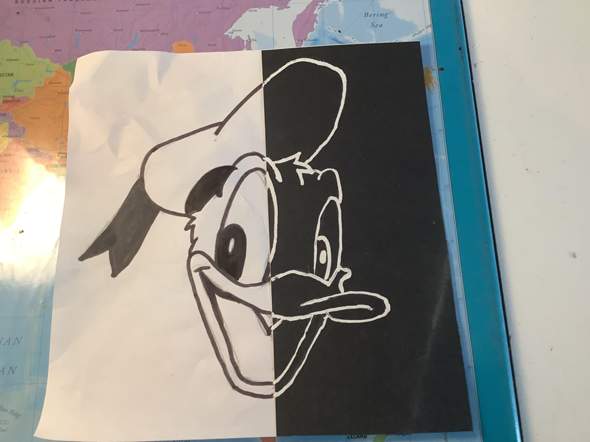 Donald duck Zeichnung (😂)?