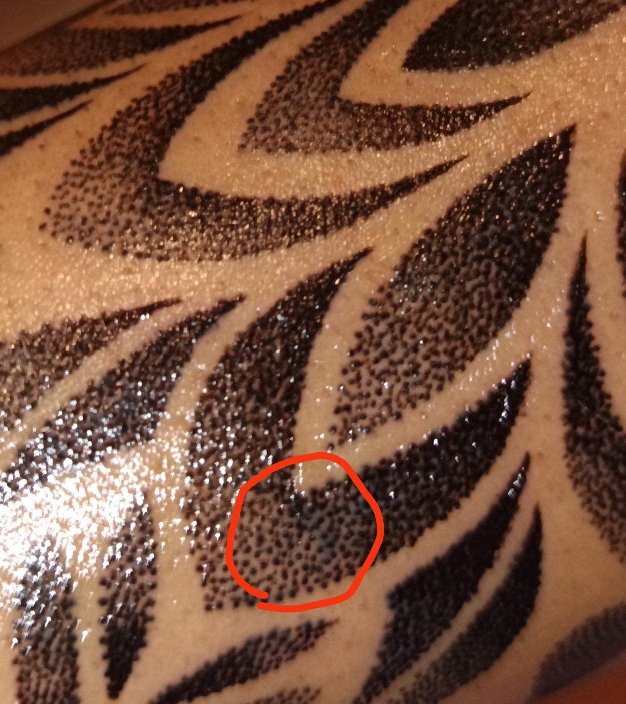 Dotwork blowout bitte um Hilfe? (Tattoo, tätowieren, Tattoopflege)