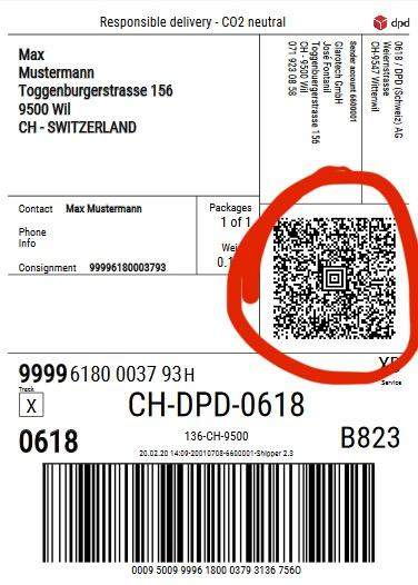 Dpd Return Label Qr Code Dpd Rücksendung? (Post, Versand, Bestellung)