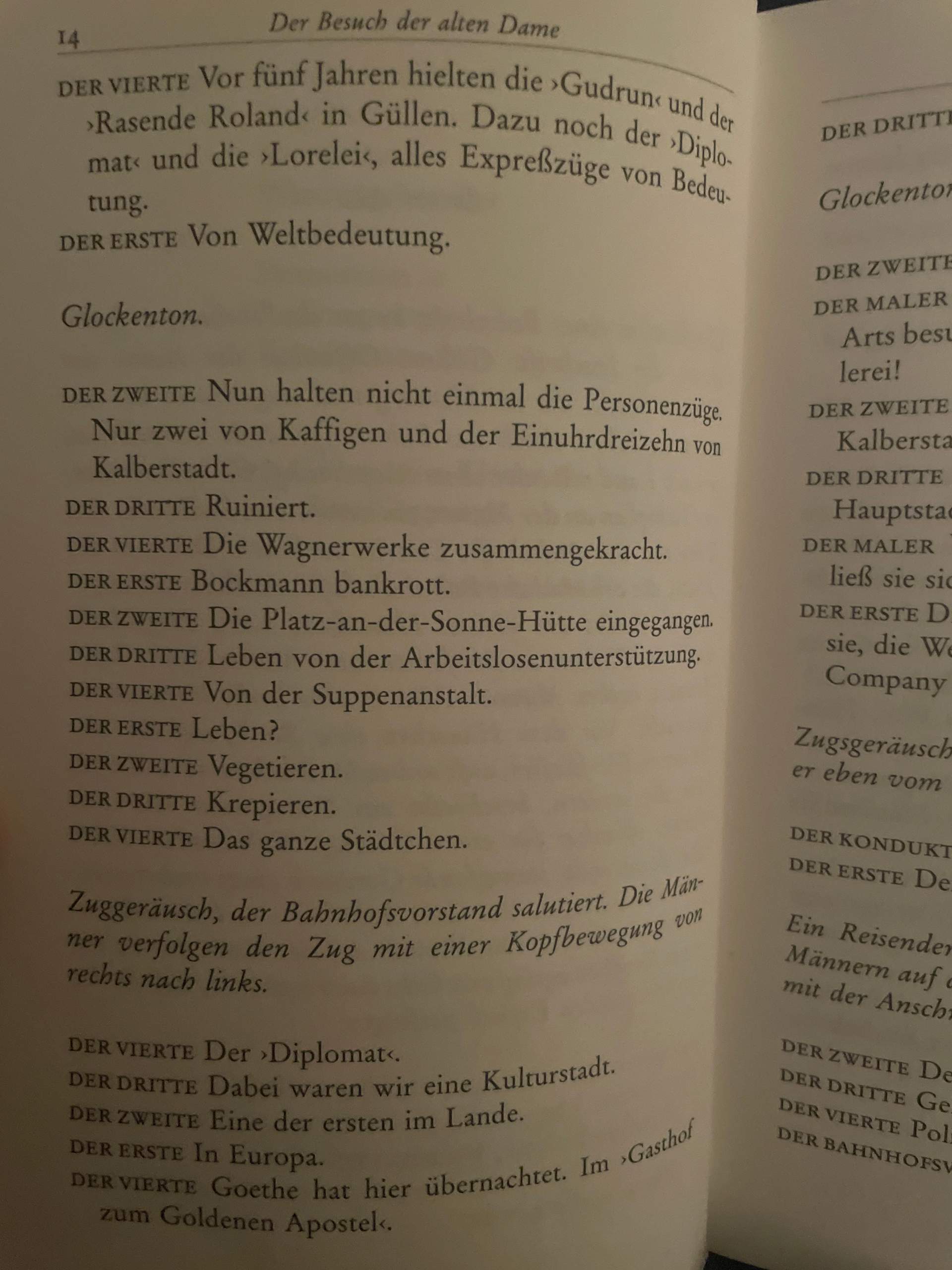 Der Besuch Der Alten Dame Online Lesen Drama lesen? Der Besuch der alten Dame? (Buch, Akte)