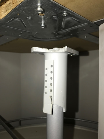 Drehkarusell Fuhrung Von Oben In Einbaukuche Leicht Defekt