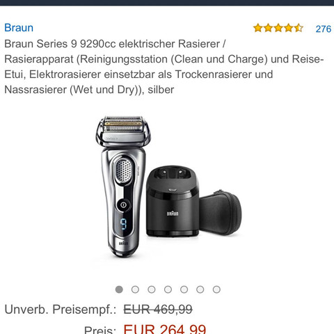 Drei e Bart Rasierer Manner Rasieren Braun