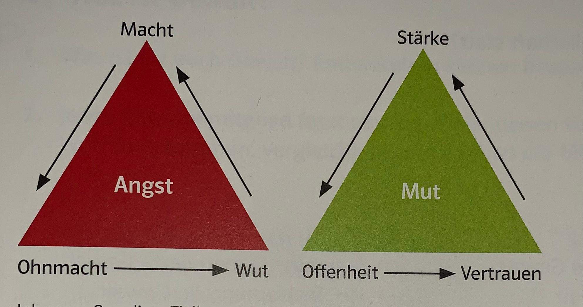 Dreiecke/ Angst und Wut? (Schule, Psychologie, Gewalt)