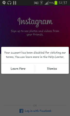 Warum Werden Meine Instagram Accounts Geloscht Internet Fehler Loschen