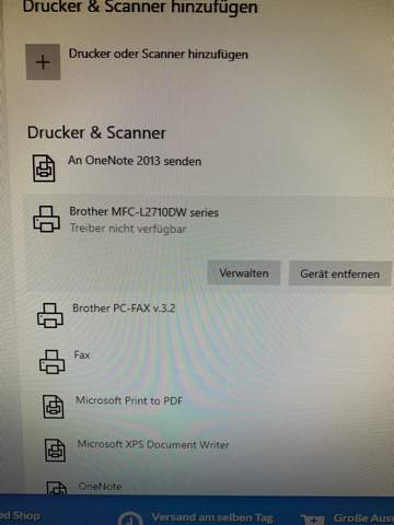 Drucker Druckt Nicht Mehr Brother Computer Technik Technologie