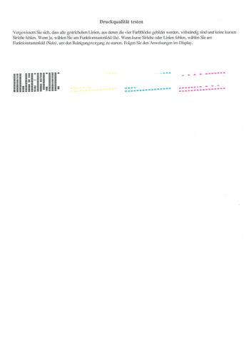 Drucker Druckt Nur In Streifen Brother Mfc 50cn Printer Druckerproblem Druckkopf