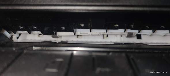 Drucker Andruckrolle ist kaputt, Reparatur möglich?