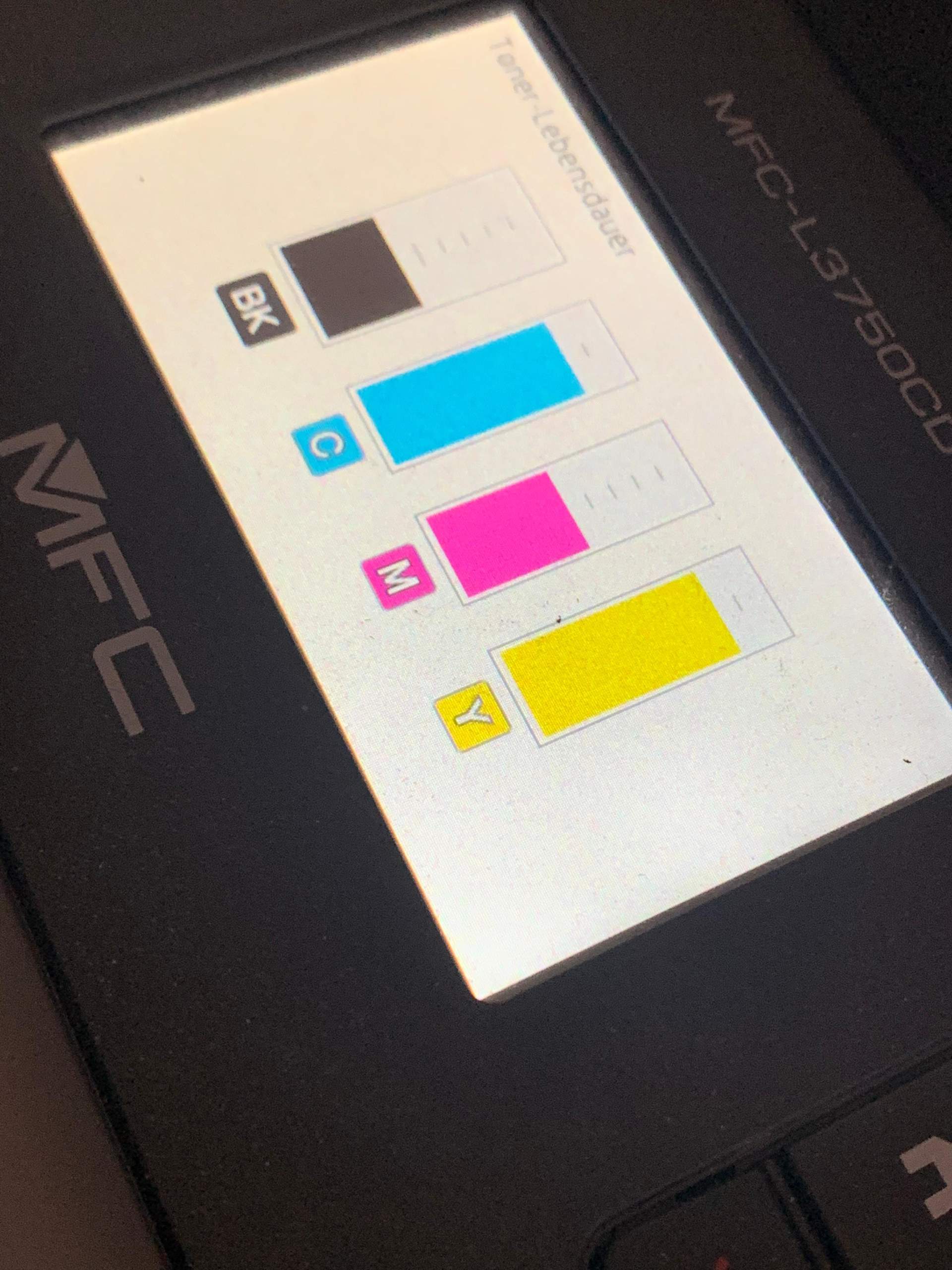 Drucker Zeigt Kein Papier Obwohl Papier Drin Ist Canon Drucker zeigt an ,,Kein Toner“ obwohl eine neue drin ist?