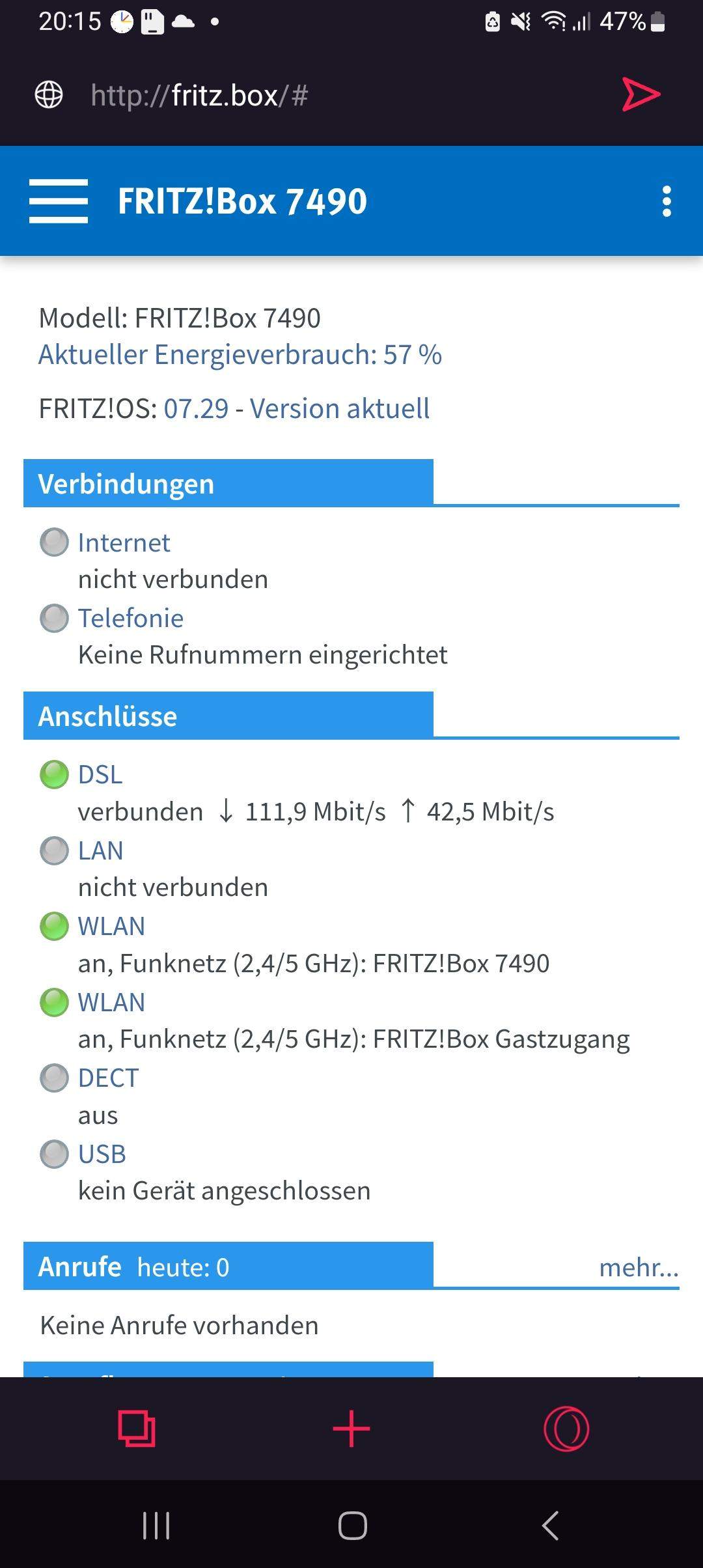 Fritzbox 7490 Dsl Verbunden Aber Kein Internet