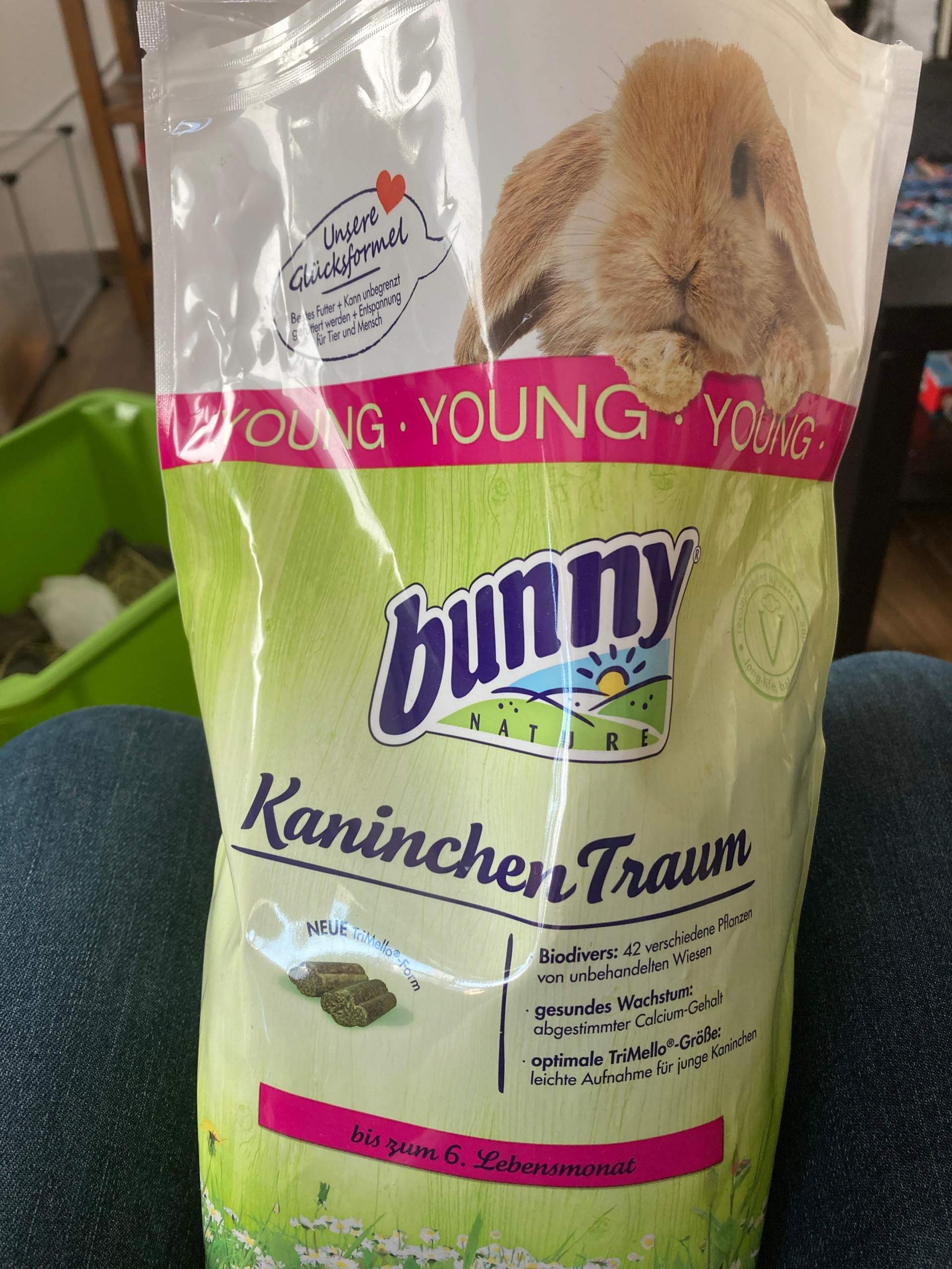 Dürfen Meerschweinchen das Bunny Kaninchen Traum Young Futter essen? (Nagetiere)