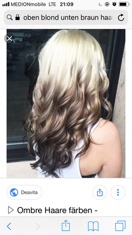 Taicuhelsa: dunkelblonde haare blond färben