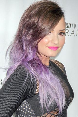 z.B. wie Demi Lovato - (Haare, Beauty, Aussehen)