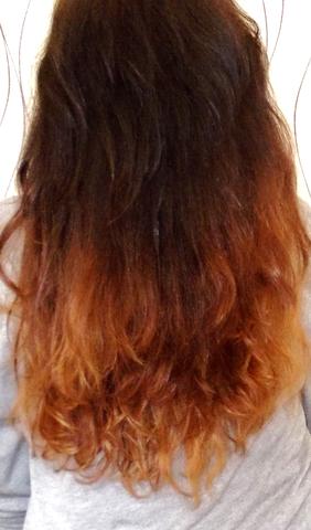 meine jetzige haarfarbe - (Haare, färben)