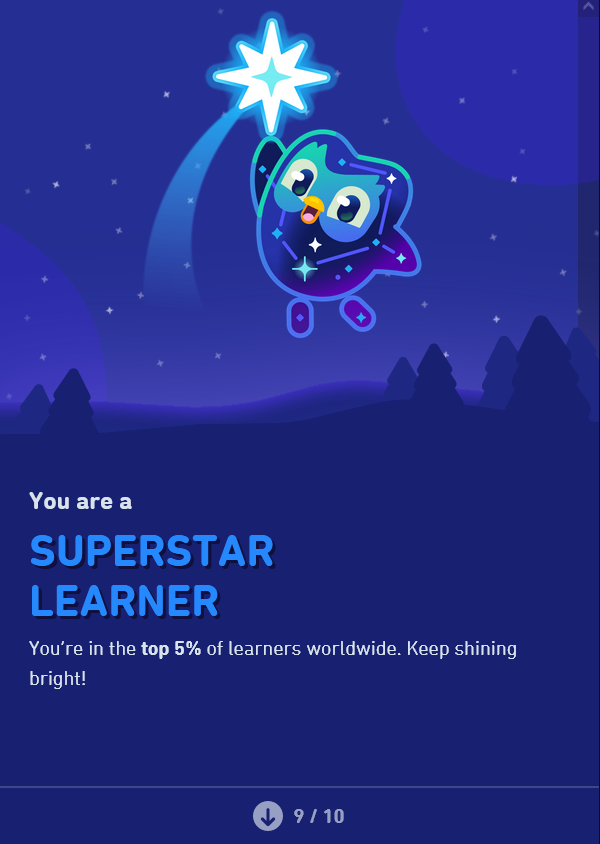 DuoLingo Superstar Learner? (Lernen, EMail, Fremdsprache)