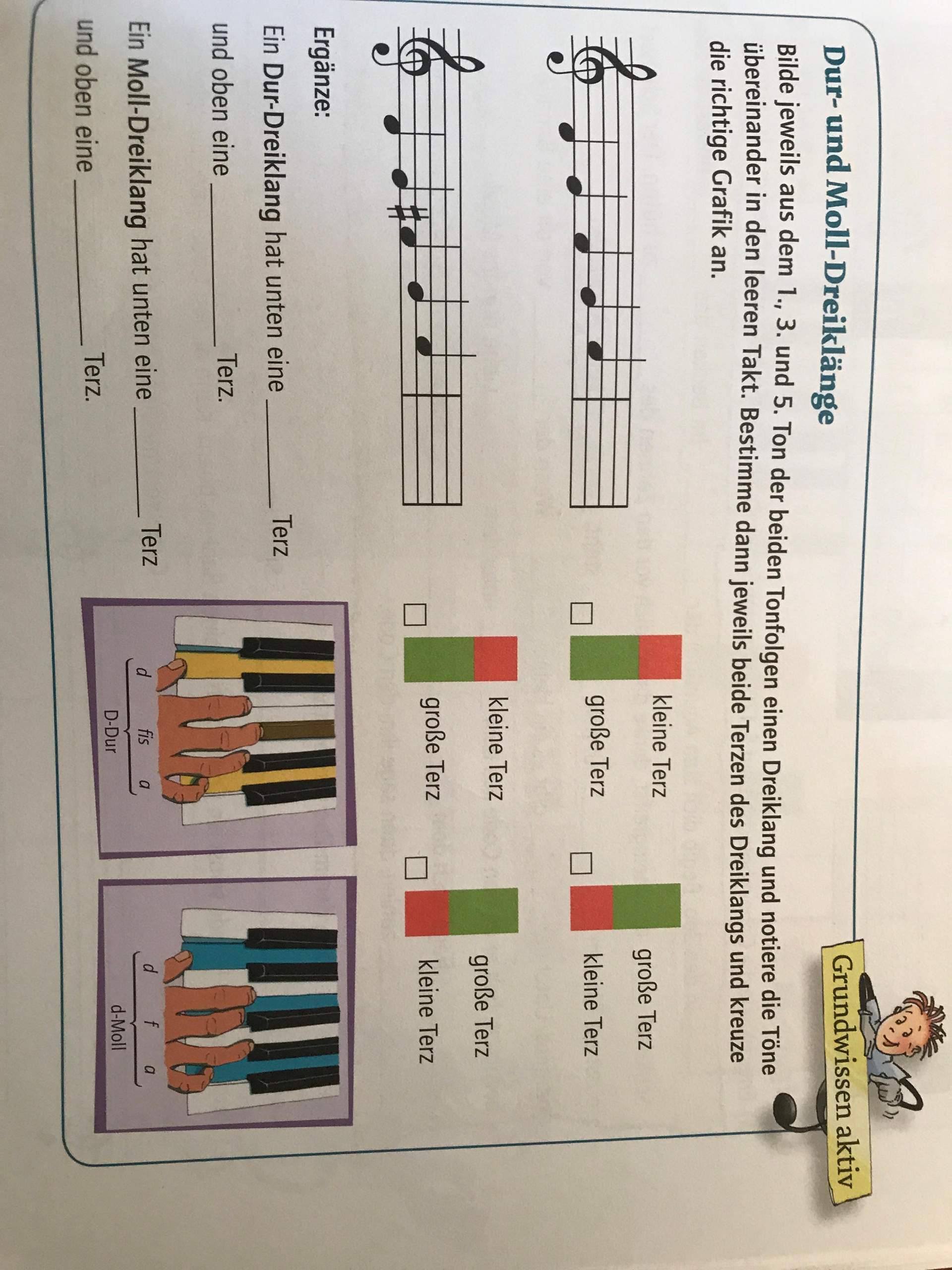 Dur Und Moll Dreiklange Schule Musik Noten Dur Und Moll Dreiklange Schule Musik Noten