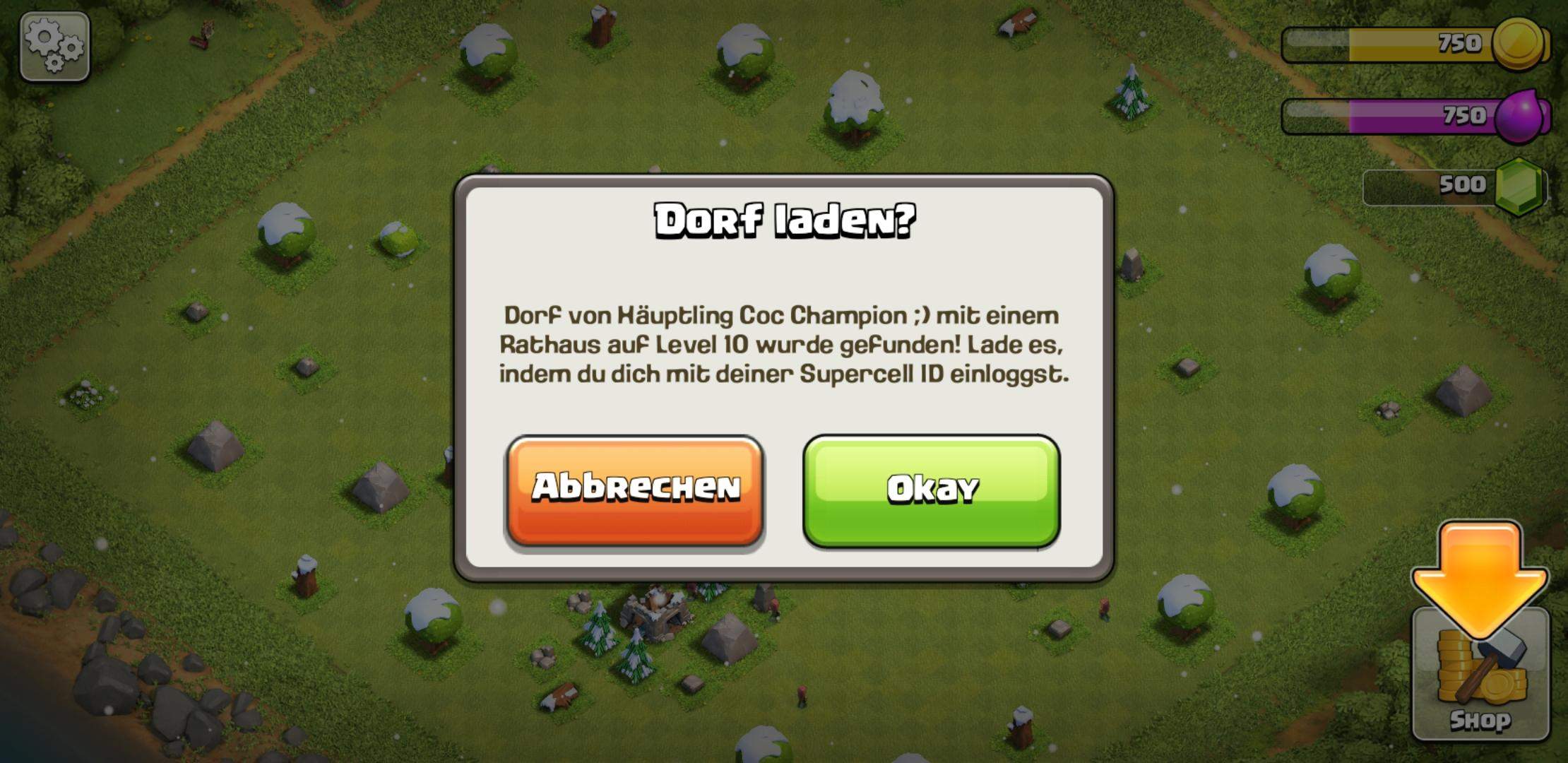 Durch Supersell ID ist mein altes Dorf bei Clash of Clans verloren