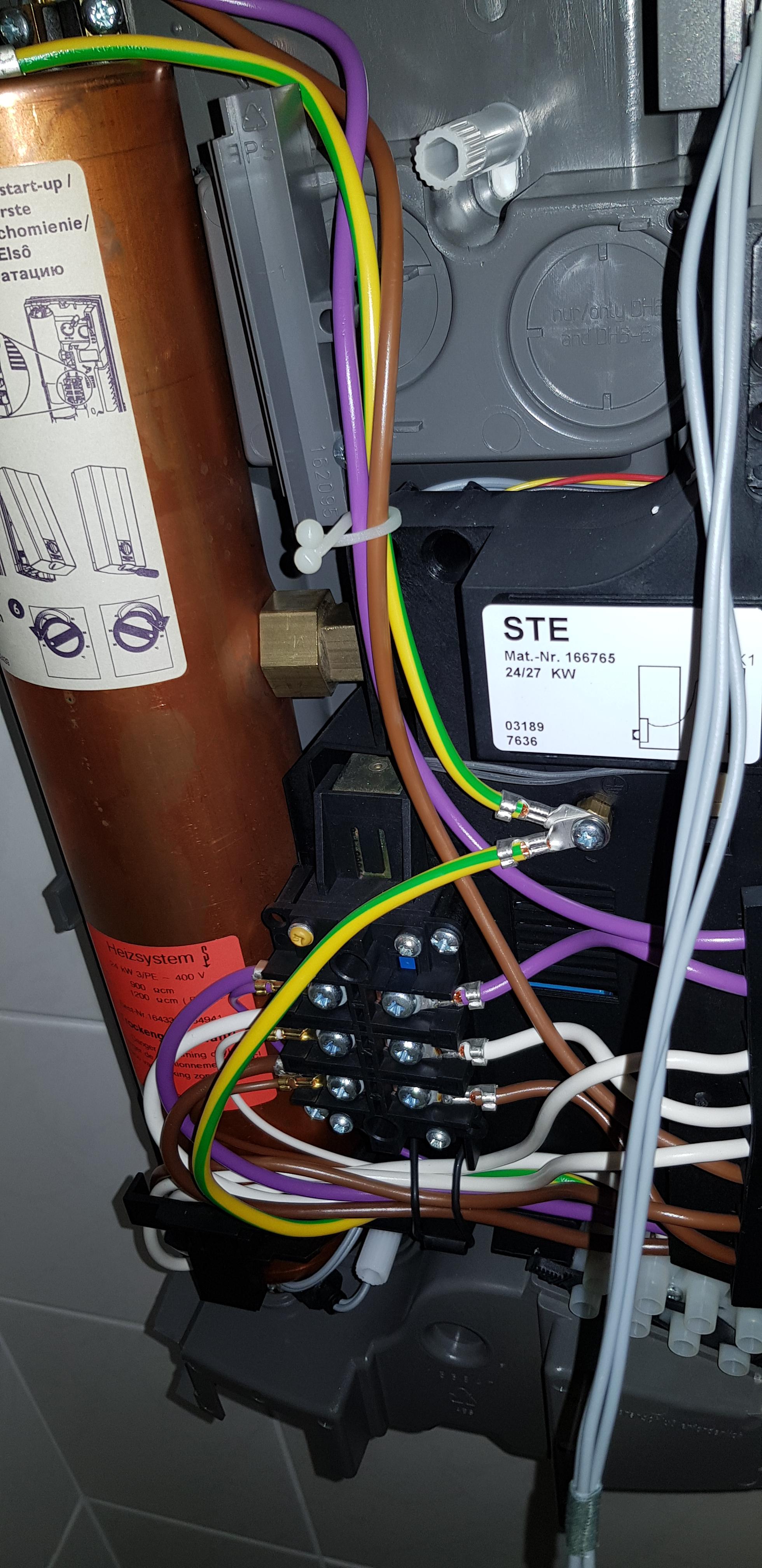 Durchlauferhitzer heizt nicht mehr (Stiebel Eltron HDE24)? (Handwerker