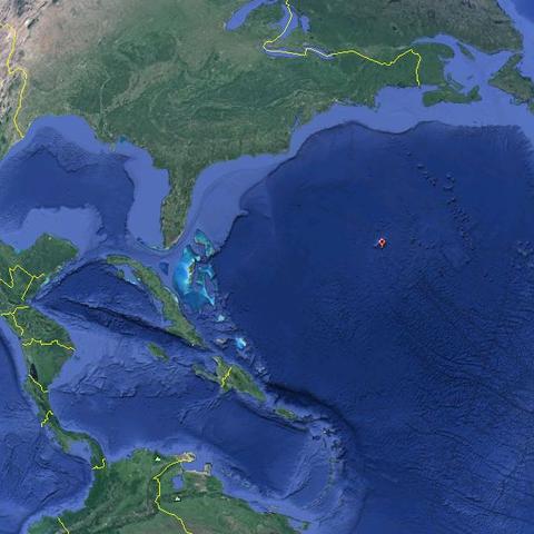 Bermuda Google Earth - (Urlaub, Reise, Flugzeug)