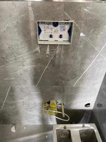 Dusch-WC installieren Geberit Spülkasten Duo-Fix?