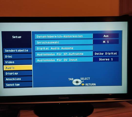 Dvd Recorder an Tv per Scart, Bild ja aber kein Ton, per HDMI gar nichts.?