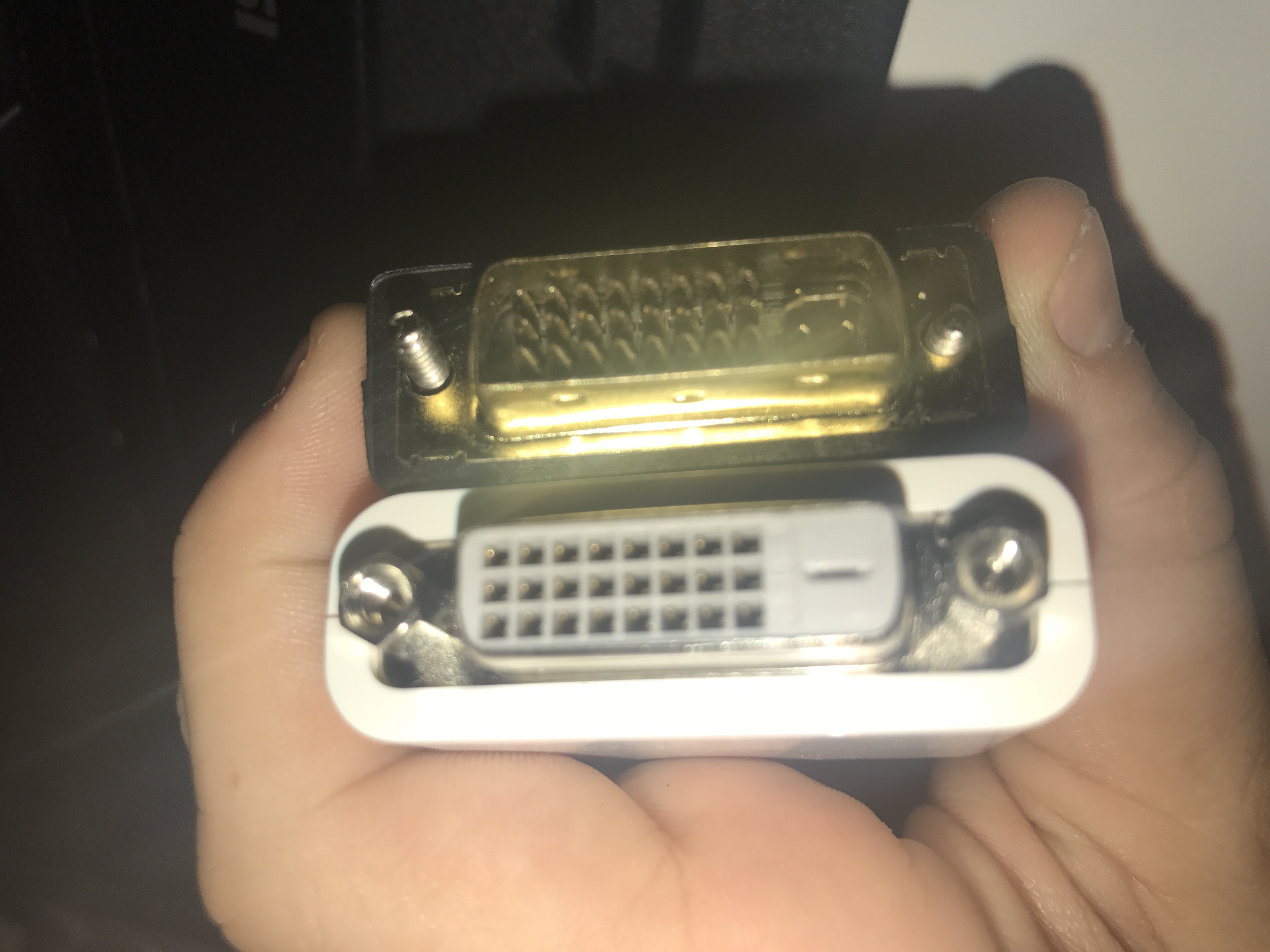 DVI Passt nicht an anderes was kann ich machen AUßER Adapter kaufen