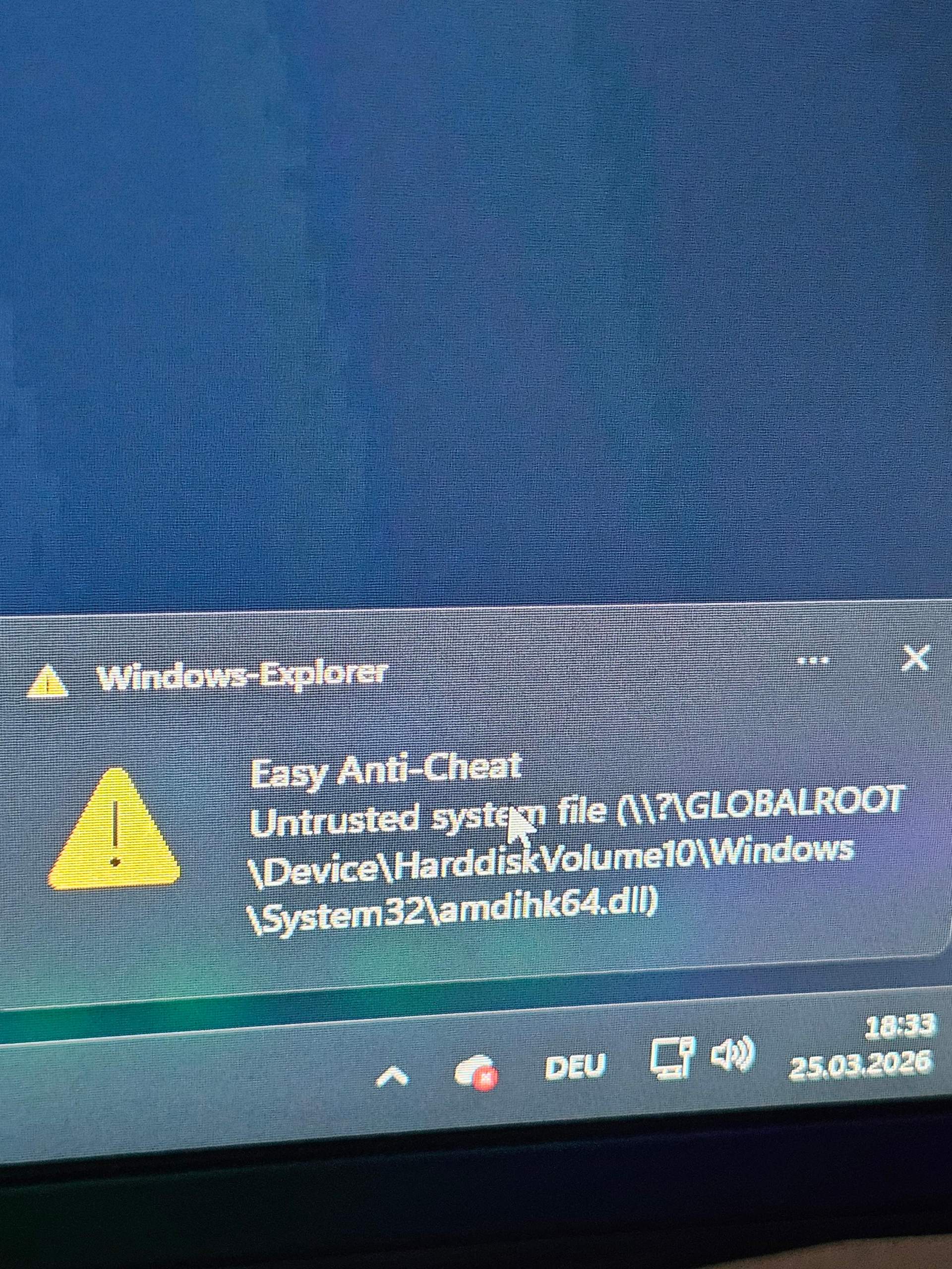 Easy Anti Cheat Apex Legends untrusted file? (PC)