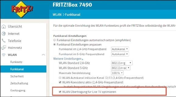 Easy Box 804 Wlan Ubertragung Fur Live Tv Optimieren Wlan Router Iptv Easybox 804