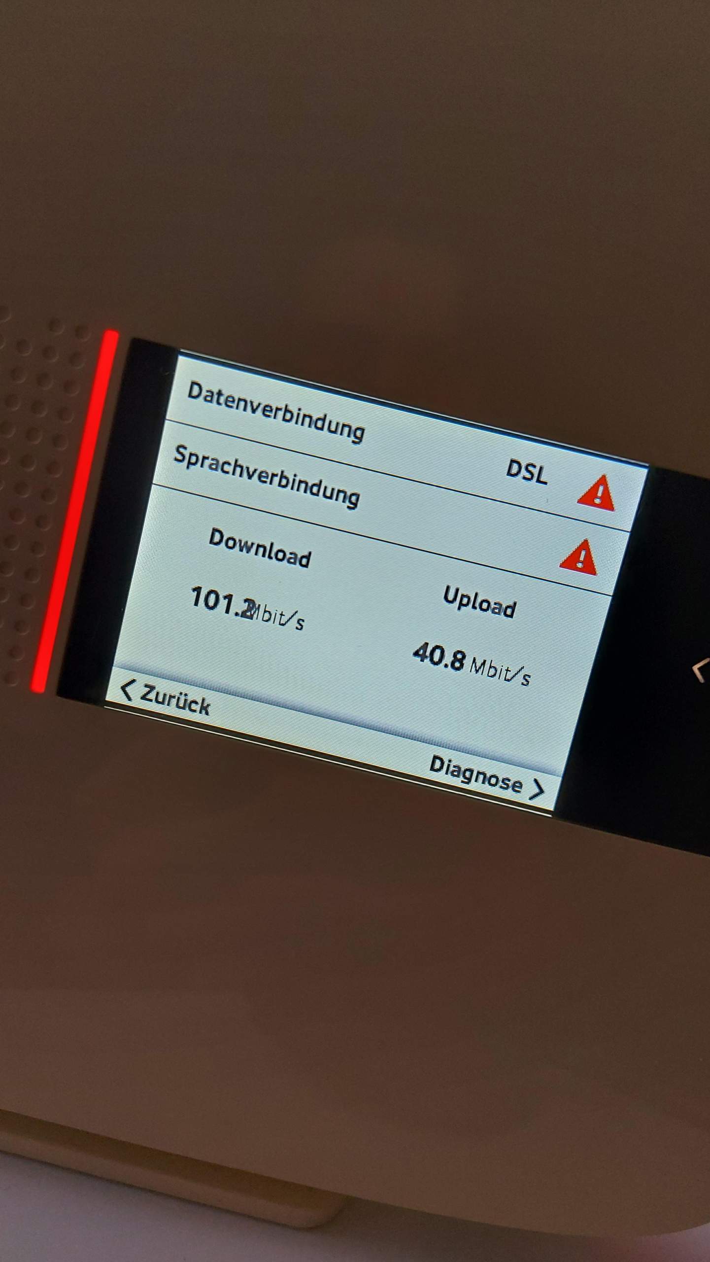 Easybox / Router zeigt Download aber kein (WLAN, Netzwerk