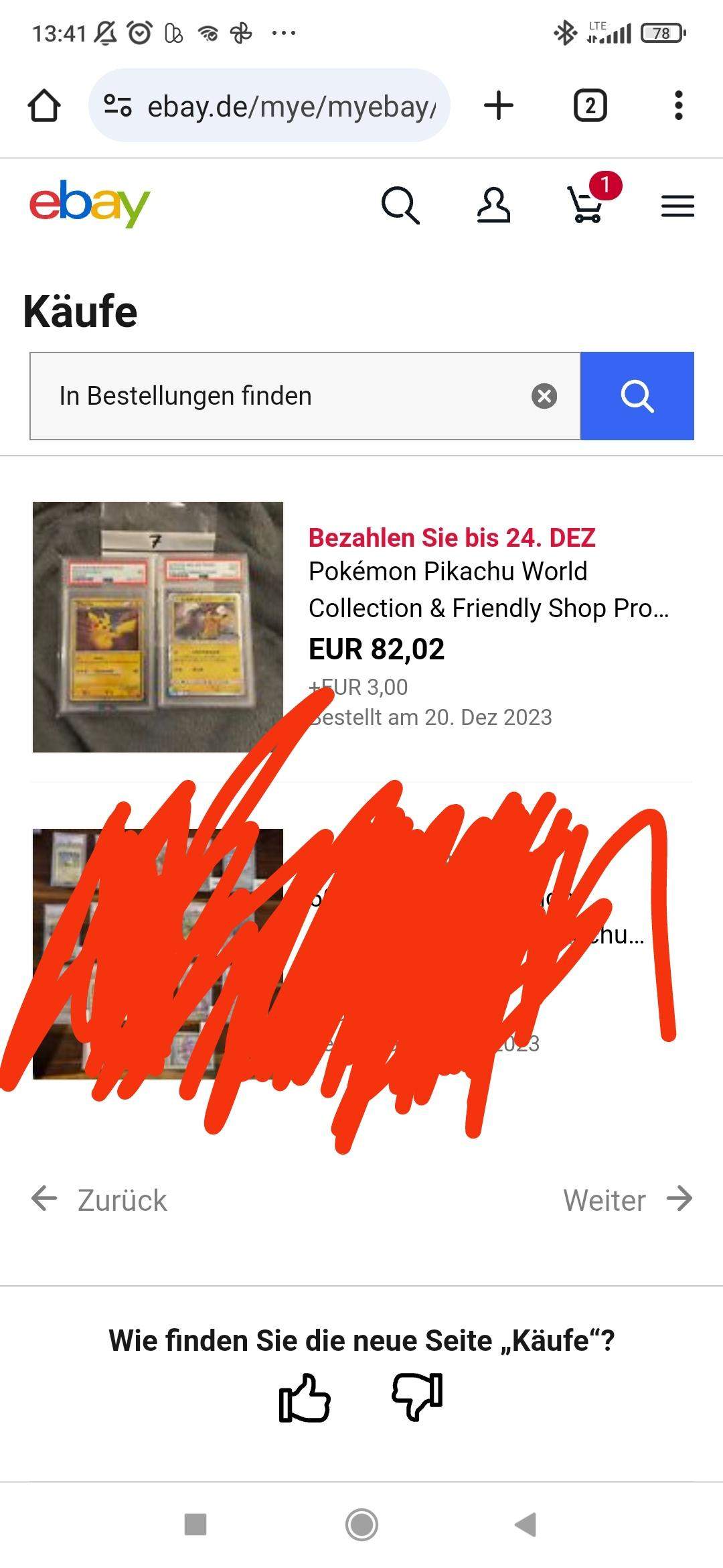Ebay Artikel ersteigert? (Versand, Käuferschutz)