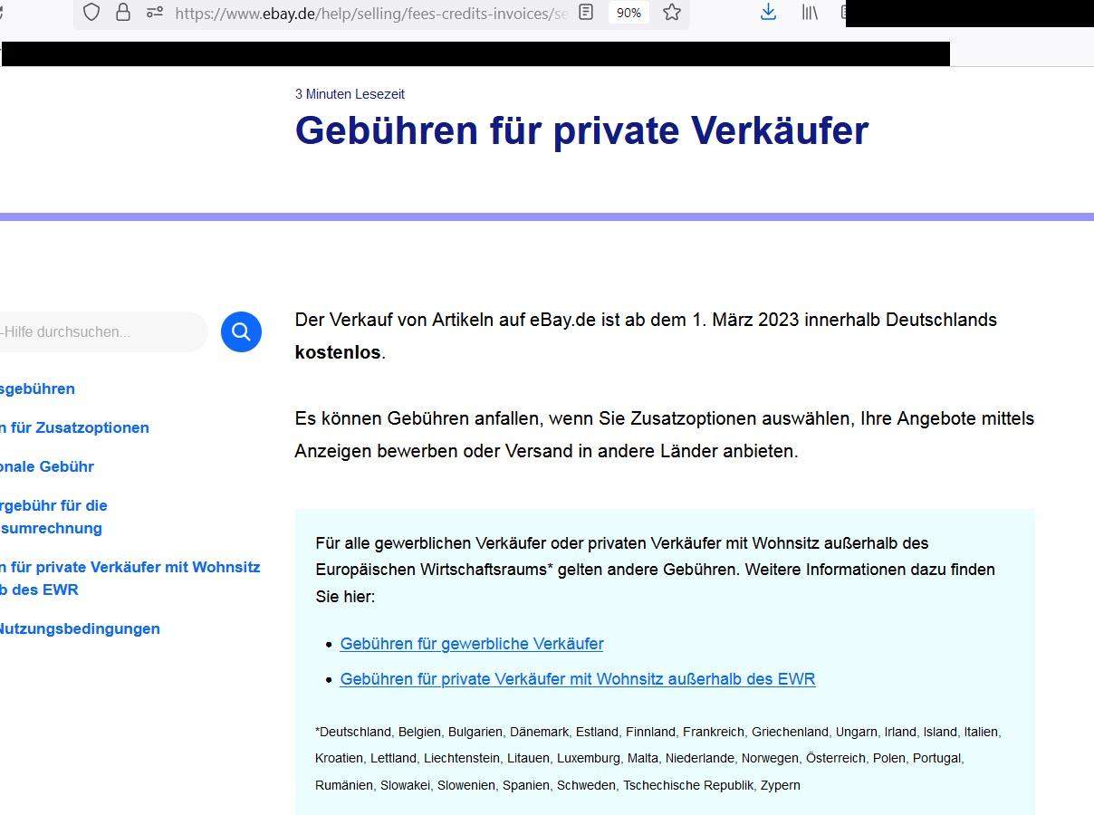 Ebay Bug im System?