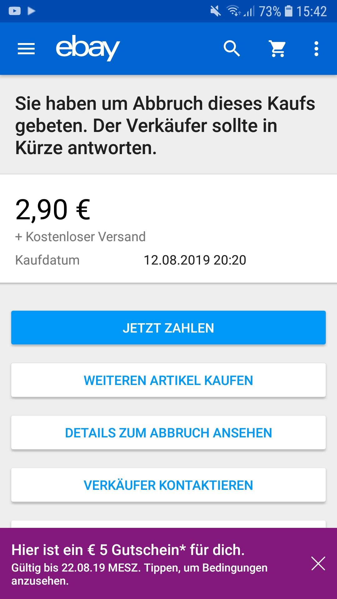 Ebay fehler _?.?6? (Computer, Kleinanzeigen, Zahlung)