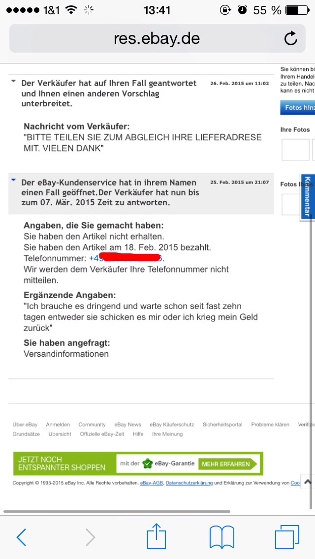 Ebay kleinanzeigen verkäufer gesperrt