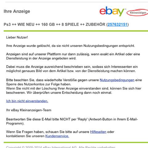 Bild 1 ( Mail ) - (Spiele, PlayStation 3, eBay)