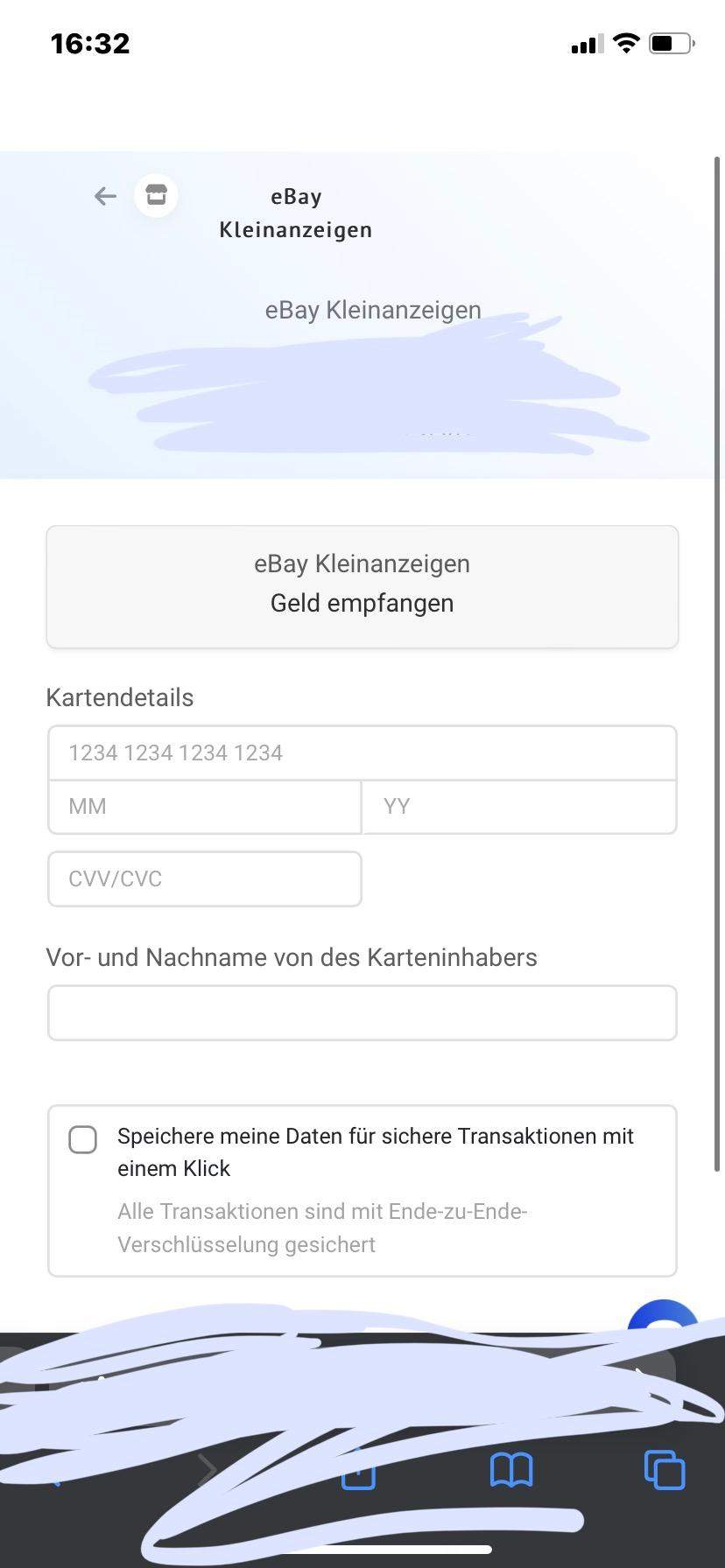 EBAY KLEINANZEIGEN ANMELDEPROBLEME visual data 3