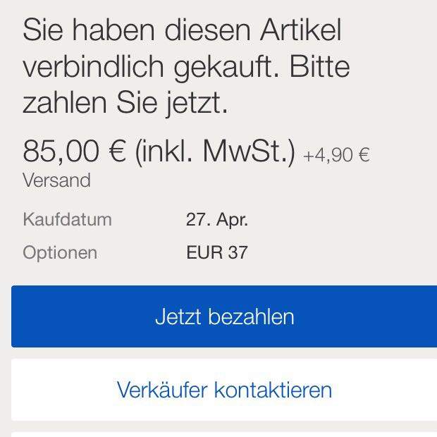 Ebay Überweisung abschließen (Sparkasse, Kreditkarte, Kauf)