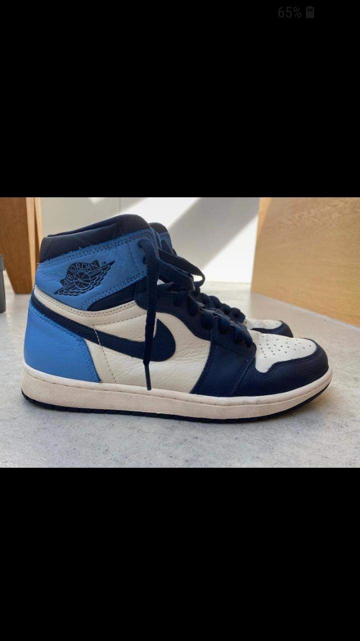 air jordan 1 obsidian fake