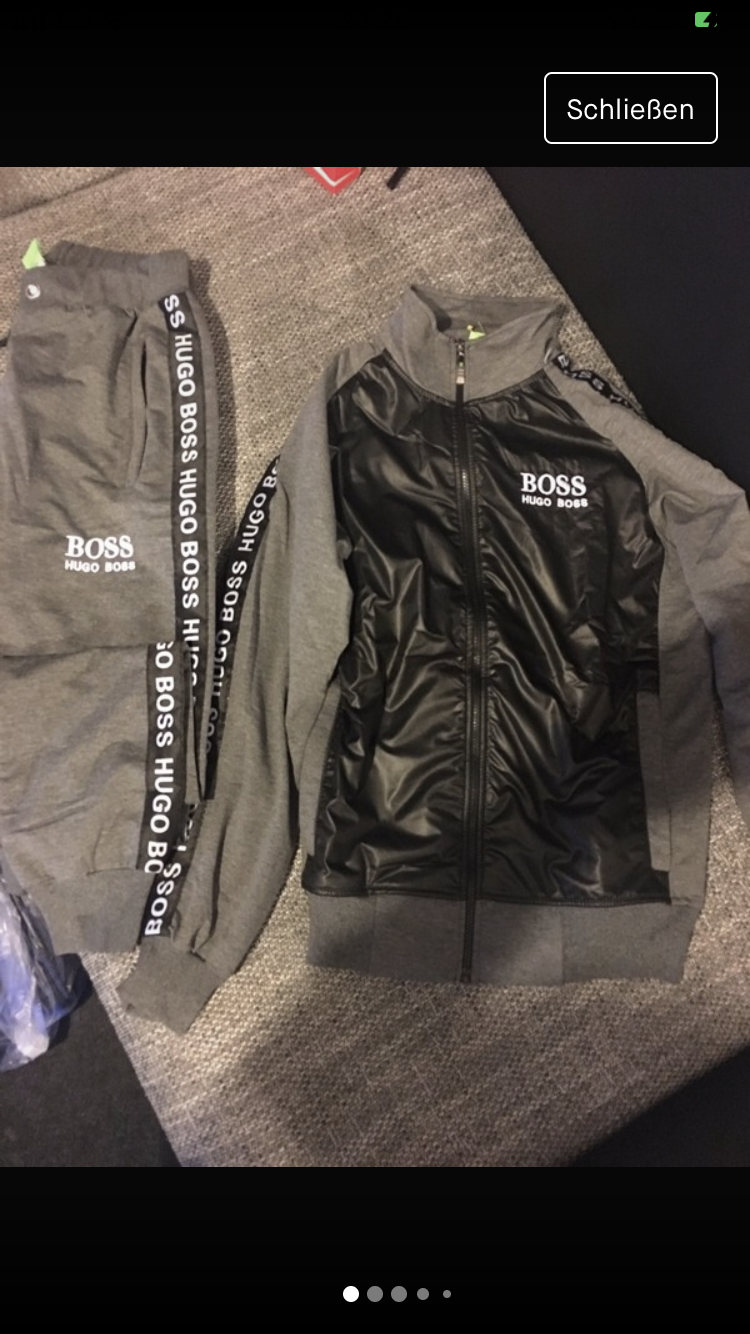 Echt oder Fake Hugo Boss Mode Trainingsanzug