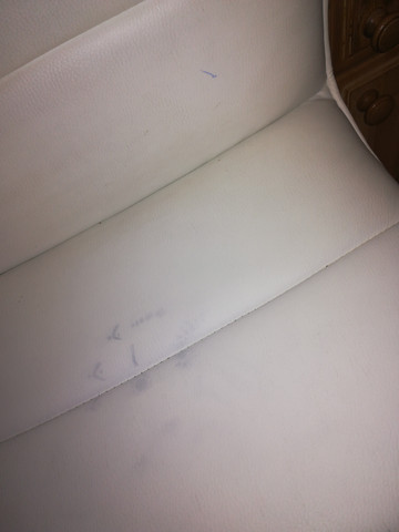 Edding Auf Kunstleder Fleckentfernung