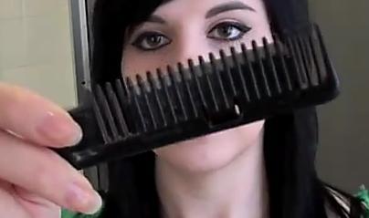 effilierkamm haare schneiden