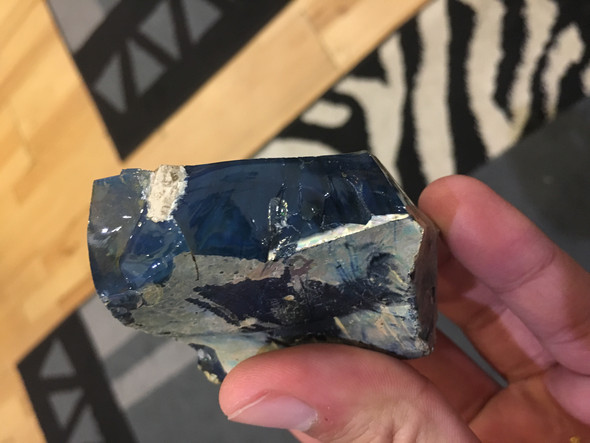 Blauer Stein  - (Steine, blau)