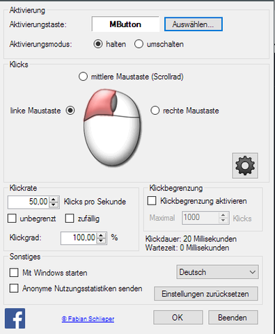 das Programm - (PC, Software, clicker)